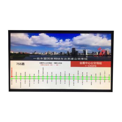 China High End TFT LCD Fashion Bus Digital Signage Android Screen Display For Advertising for sale