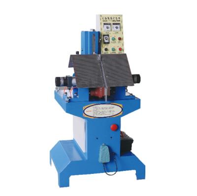 China Other GSB-906 hot and cold hydraulic crimping leather upper boot vamp forming machine shoe boot forming machine for sale