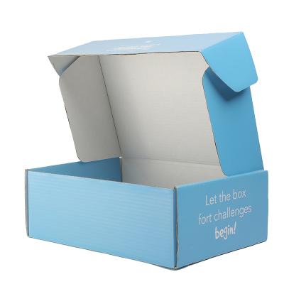 China Recyclable Color Printing Corrugated Cardboard Paper Boxes for sale