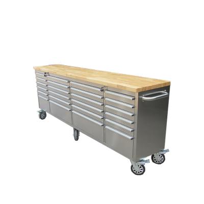 China 96 Size Quality Rubber Wood Industrial Tool Box Nz for sale