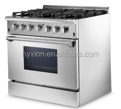 China HRG3618U Hotel Free Standing General Gas Cooker for sale