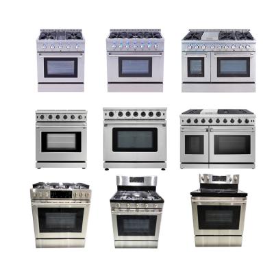 China Convection 30 36 48 inch range for sale