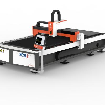 China Big size machine toos 1000w-3000w metal cnc laser water cooled cutting machine for sale