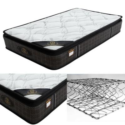 China Vacuum Packing Hot Sale Wholesale Comfort Used Pillow Top Mattress With Continuous Spring for sale