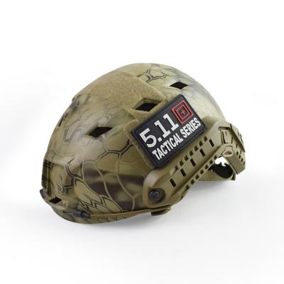 China ABS Adjustable Military Ops Core Fast BJ Ballistic Helmet For Outdoor Paintball CS Camouflage Helmet for sale