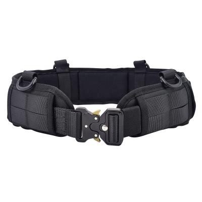 China Oxford Cloth Action Union Belt Military Tactical Suit Oxford Cloth Molle Breathable Padded Combat Belt Shooting Tactical Hunting for sale