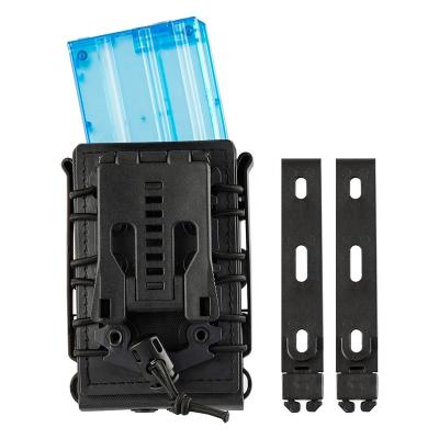 China 5.56/7.62 Magazine Pouch Actionunion 5.56/7.62 Tactical Single System Loop Magazine Device Mag Pouch Molle For Work Back Holster With Belt for sale