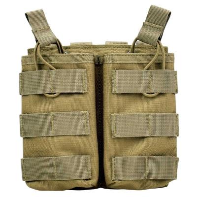 China Action Nylon Unions Magazine Pouch M4 Molle Fastmag Military Tactical Nylon Double Pockets Cut Bag Airsoft Paintball Hunting for sale