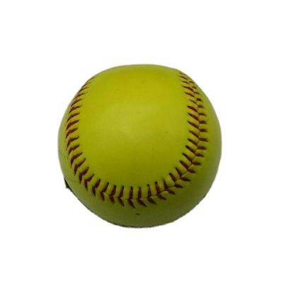 China Custom PVC Baseball Wholesale Adult Baseball Balls Training Leather Lined 12 Inches For Sale Customized Ball for sale