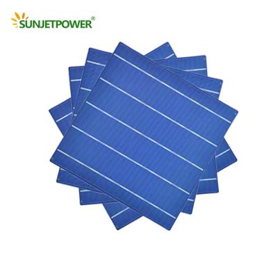 China manufacturer supply grade a 5bb 157 poly solar cells from 18% to 19.2% for solar panel SJP157P5BB for sale