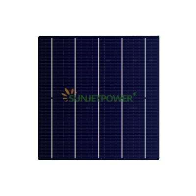 China Mono Solar Panel Solar Cells 21% Efficiency 158*158 Mm 5BB Solar Cells For Solar PV Modules for sale