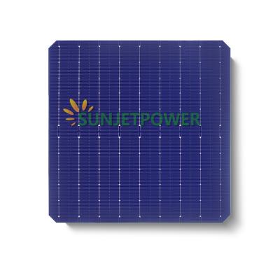 China jinko solar products mono solar cells 21%-22% efficiency 158*158 mm 5BB solar cells for solar PV modules for sale