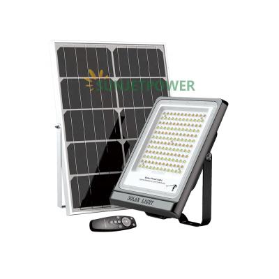 China Garden Outdoor Lighting IP65 Waterproof Solar Flood Light 100w With Cheap Price Solar Flood Street Light for sale