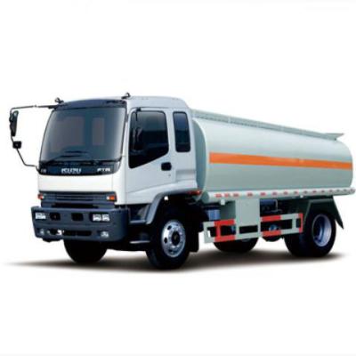 China I-suzu oil tank truck dimens 18000 liters fuel tank truck for sale nylon tire 10.00-20 Te koop