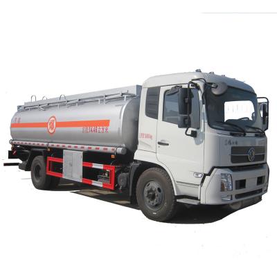 China Dongfeng Kingrun 4x2 15000L fuel tank truck fuel tanker truck, oil tank truck factory supply 9.00-20 Te koop