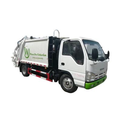 China Hotels China 8m3 Garbage Compactor Truck Manufacture with Japanese Chassis and Engine for Sanitation Industry Te koop