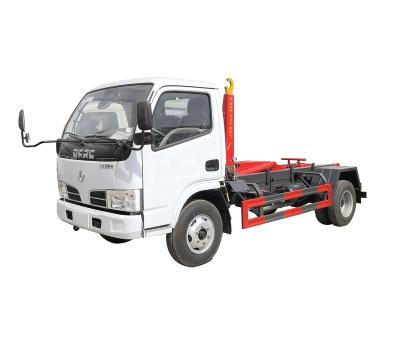 China 2021 Hotels 2021 Dongfeng 3 Axles Hook Lift High Quality Heavy Duty 20 CBM Dongfeng Tianlong Container Drop Garbage Truck for sale