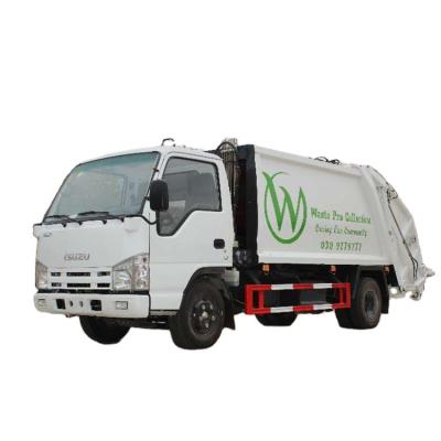 China Factory Mini EHY Garbage Truck Waste Management For I-suz-u 100P Garbage Compactor Truck Te koop