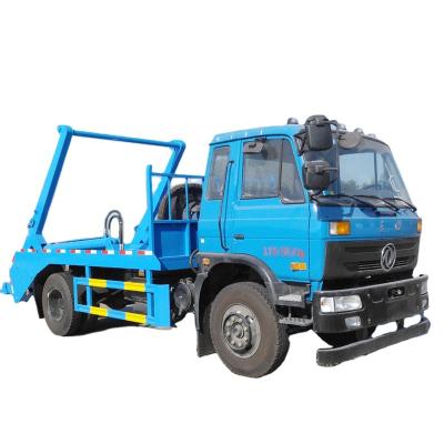 China New Hotels Sweep-Body Garbage Collector Swing Arm Garbage Truck Skip Loader Garbage Truck For Sale for sale