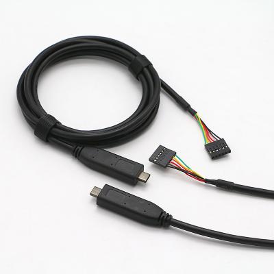 China No Reader FTDI Uart TTL 5V 3.3V USB C to Serial RS232 Convetrer Cable for sale