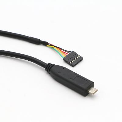 China No Reader FTDI TTL-232R Uart TTL 5V 3.3V USB Type C to Serial RS232 Convetrer Cable for sale