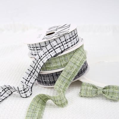 China High Grade Polyester Ribbon Wind Silver Ribbon Flower Bouquet Wrapping Ribbon Sustainable Handmade DIY Materials for sale