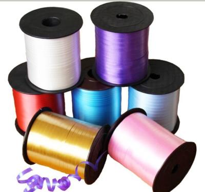 China Gloss Netting Plastic Curling Ribbon , PP Balloon Ribbon for sale