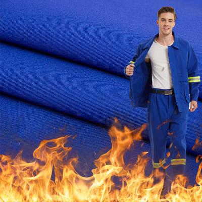 China 100% Woven Flame Retardant Cotton Twill Welder Uniforms Fabric for sale