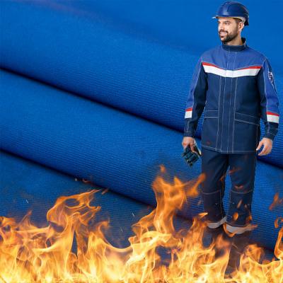 China Wholesale Flame Retardant 100% Cotton Woven Twill Fabrics Welder Uniforms Fabric for sale