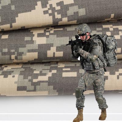 China China Cheap Multicolor Camouflage Fabric Military Uniform ACU Tc Army Shrink-Resistant Fabric For Security Uniform for sale