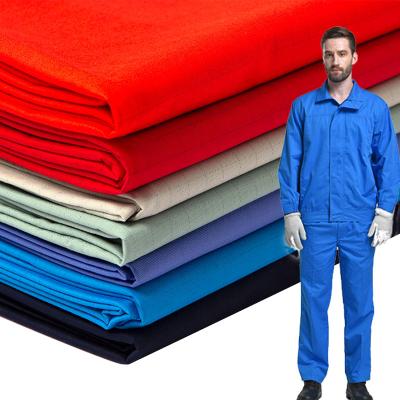 China Poly Overall Fabric Cotton Apparel Tc Workwear Fabric Apparel Fabric Shrink-Resistant For Work Wear for sale