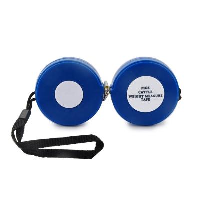 China ABS Retractable Wintape 2.5M Cattle and Hog Weight Tape Measure, Weight Tape Measure, Professional Cattle Weigh Tape for sale