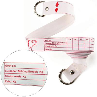 China Professional Cattle Wintape Cattle Weight(kg) And Height(cm) Tape Measure Weight,Cattle Measuring Tool,Weigh Tape For Cattle for sale