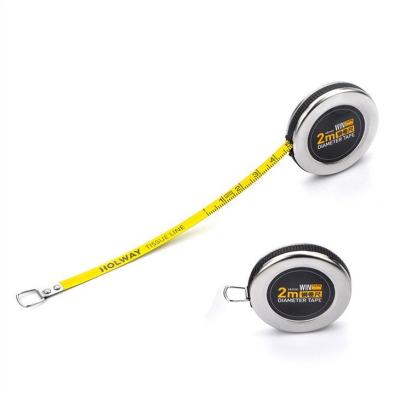 China Custom Convenient 1.5m Inch PVC+FIBERGLASS Automatic Tape Measure Steel Colored Digital Tape Measure for sale