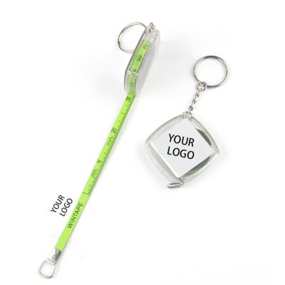 China Agriculture Promotional Gift Various Size Decoration Customize Main Logo Chain Custom Tape Measure For Company Store Souvenir Open Supermarket for sale