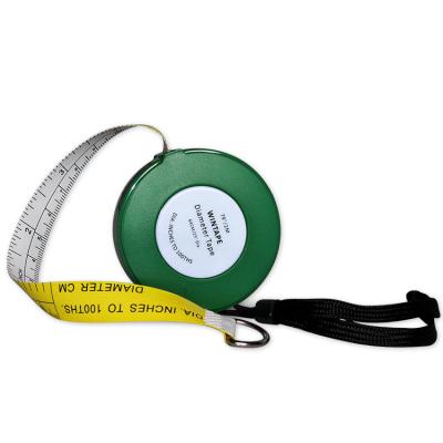 China ABS Case Wintape 2m Outside Diameter Tape Measure, Fiberglass Shaft Pipe Diameter Measuring Tape, OD Tape Measure cm and inch for sale