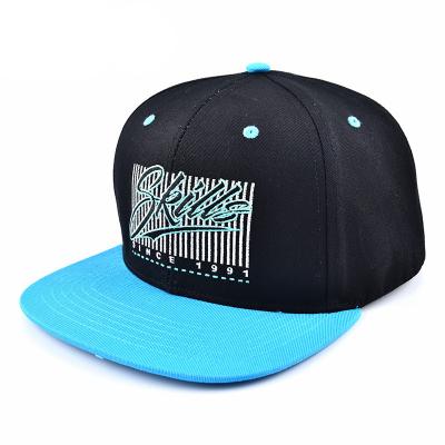 China Hats Manufacturer Custom Embroidery Logo Hip Hop Street Dance COMMON Main Snapback Cap Large for sale