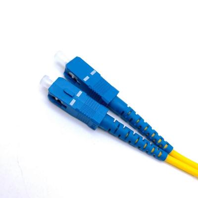 China FTTX Factory Price 3m SC To SC UPC/PC Single Mode Patch Cord Fiber Optic Cable Patch Cable For Network for sale