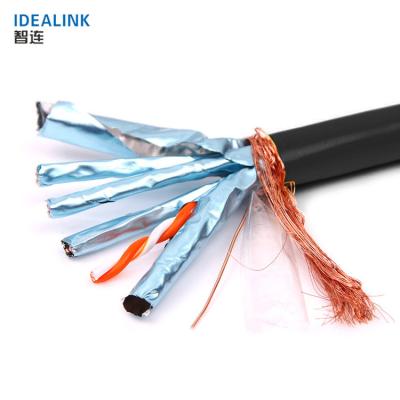 China PC Factory Price 8 Cores 305M SSTP Cat 7 Ethernet Cable Roll Bare Copper Cat 7 for sale