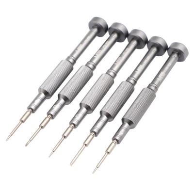 China Comfortable Handle High Precision Alloy Steel Precision Screwdriver Set Tools For Mobile Phone Repair for sale