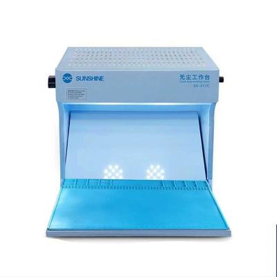 China High Output SUN SS-917C Work Room Dust Protected Working Bench Anti Dust Adjustable Cleaning Room For Phone Refurbish Repair for sale