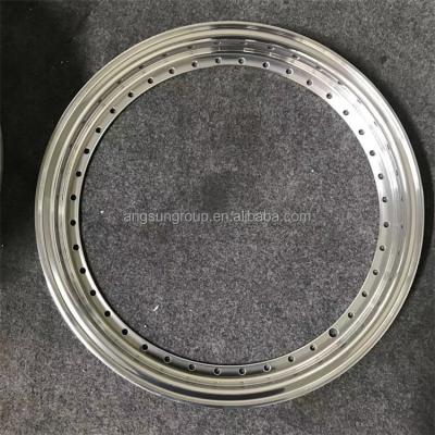 China Chinese Factory High Quality ALLOY 3 Pieces Forged Split Rim 17 To 21 Reverse Mount 1.5