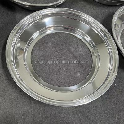 China Chinese Factory 6061 Aluminum Alloy 3 Inch Polished Felgen Alloy T6 16 Step Triple Slope 19 Lip Material For BBS Ounce Series Forged Wheels for sale