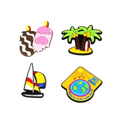 China Cheap Custom Anime 3D Cartoon Shape Design Soft Logo PVC Rubber Fridge Magnets For Home Decor And Toys for sale