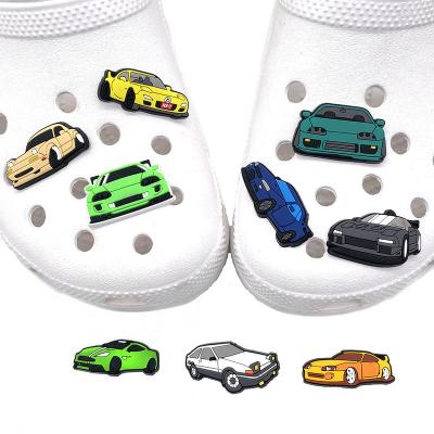 China Fashion.various Color.custom new logo shoes decoration Anime car shoe charms for sale