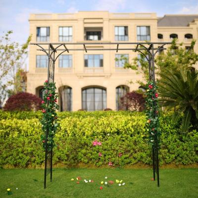 China Sustainable Steel Garden Arch Garden Axle For Various Outdoor Plant Garden Lawn Climbing Backyard for sale