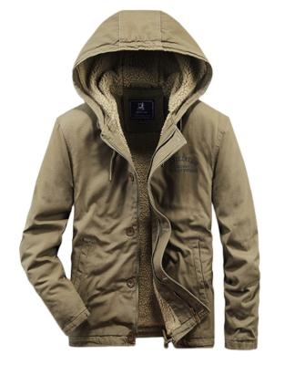 China Winter Plus-Size Casual Jackket Winter Warm Custom Men's Thick Hooded Jacket Cotton-padded Jacket for sale