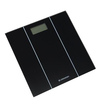 China K1810 Tempered Glass Customized Smart Body Fat Weight Analysis Weighing 180KG Digital Bathroom Scale Balance for sale