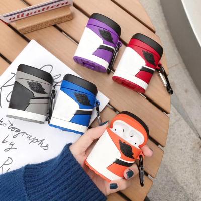 China 1/2 lifting box 1/2 silicone cover air cover of the 3D sports espadrille for the pro case of AirPods for sale