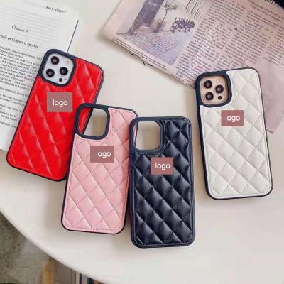 China Luxury PU Women Designer Anti-fall Apple Phone Cases Leather Cases For iPhone 11 Pro Max for sale